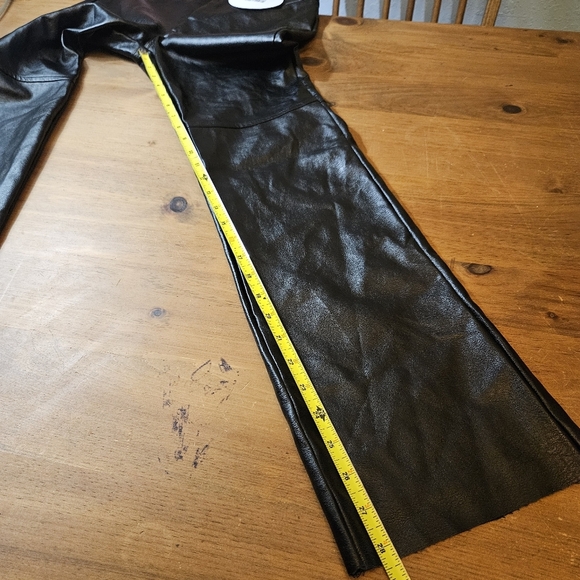 NWT Princess Polly Macey Faux Leather Pants Black Size 2 - Picture 8 of 13